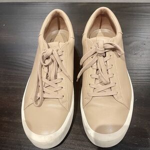 women's Vince leather sneakers